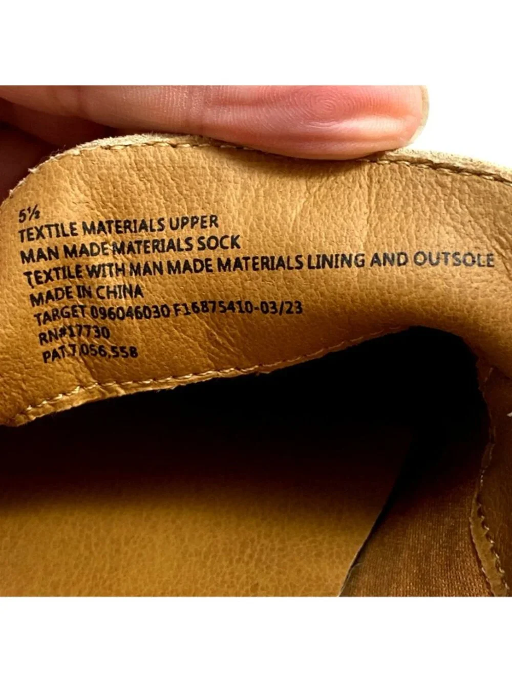 Universal Thread round toe